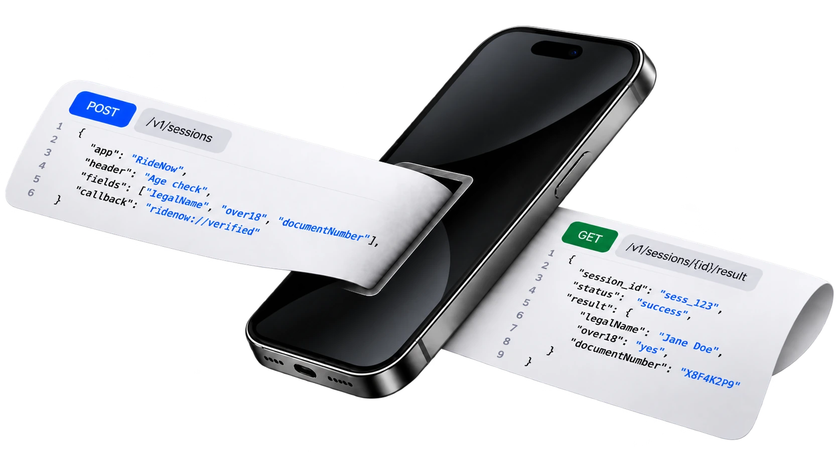 Developer building a Verihop integration