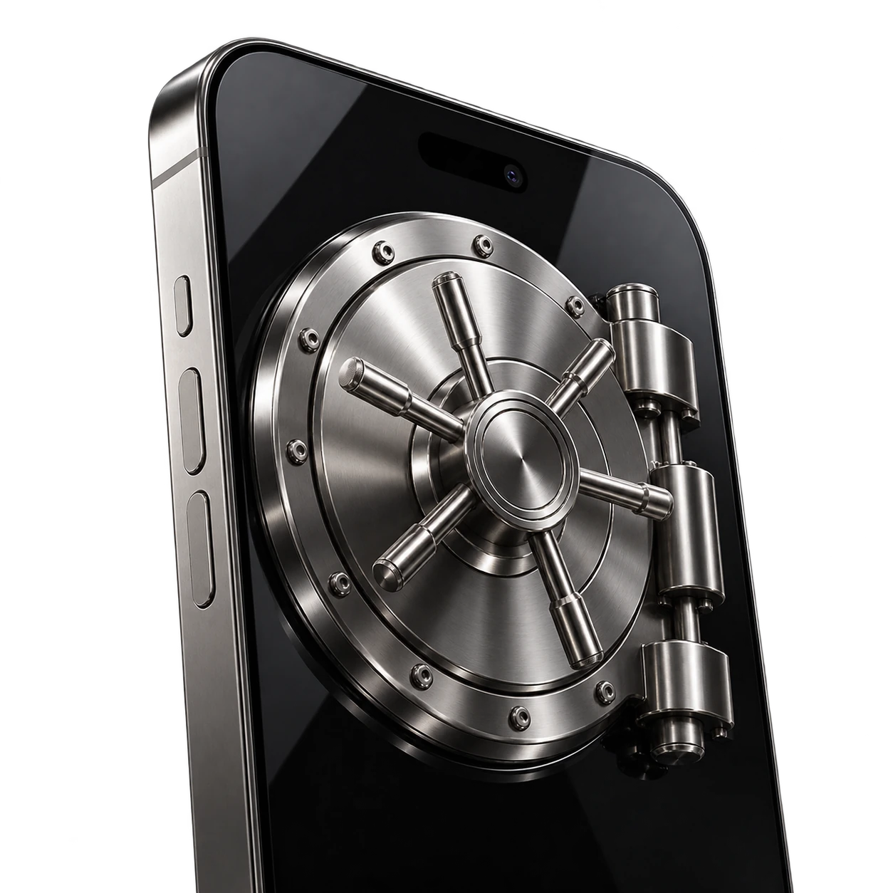 Secure vault representing privacy by design